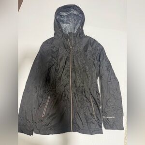 Free Country Black Quilted Hooded Jacket